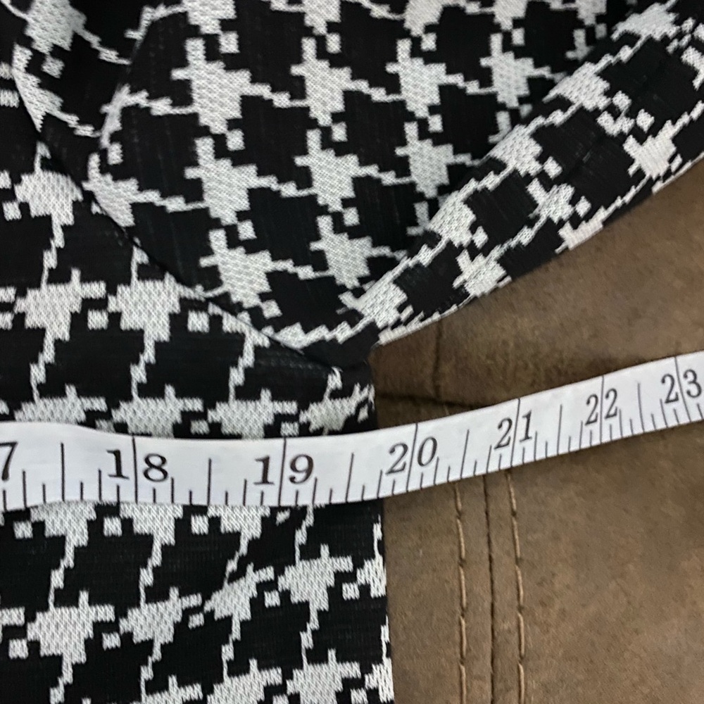Jessica Howard Black and White Houndstooth Jacket blazer - Picture 5 of 7